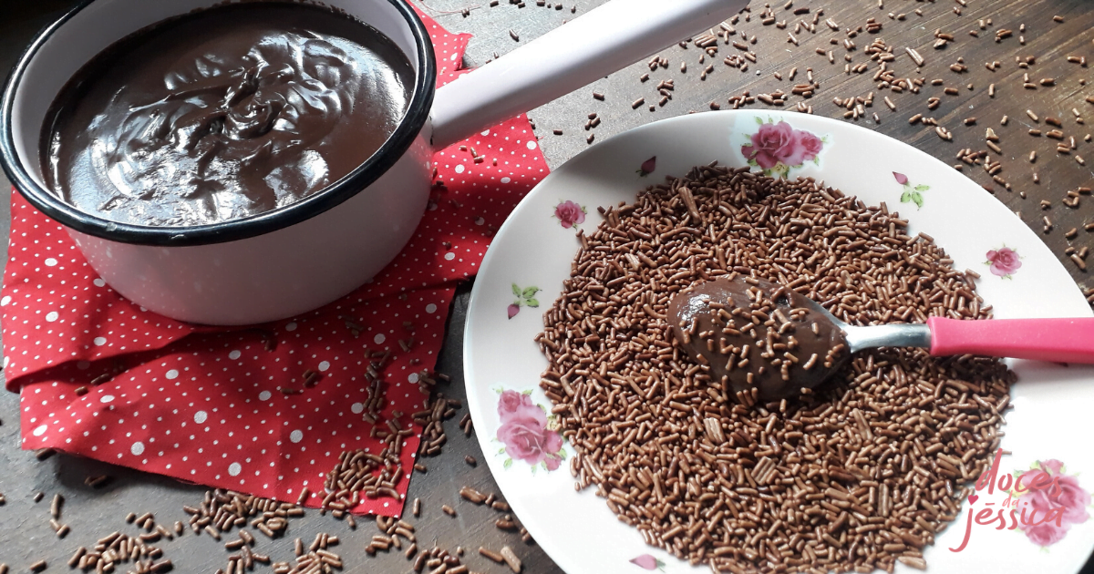 Brigadeiro de colher