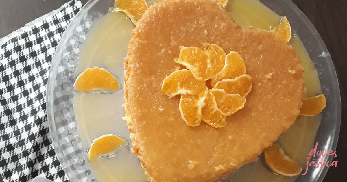 Bolo de mexerica da Karol Pinheiro