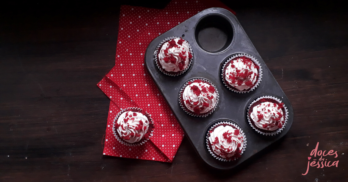 Receita de cupcake red velvet